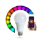 Bulbo cambiante del color de IP44 RGB E26 E27 LED peso ligero del ángulo de 250 grados