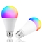 Bulbo cambiante del color de IP44 RGB E26 E27 LED peso ligero del ángulo de 250 grados