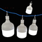 El bulbo de la emergencia LED de la CA 165-265V E27 con el gancho T forma práctico