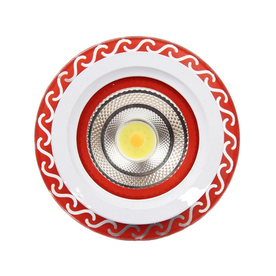 Representación SMD2835 de las luces LED de la pantalla plana del vidrio 6W 9W de Coloful alta